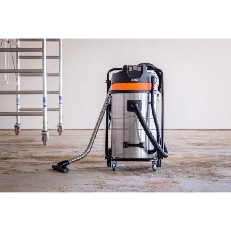 Sauso ir šlapio siurbimo siurblys EUROM Force 3080 3kW 80l 2 Sauso ir šlapio siurbimo siurblys EUROM Force 3080 3kW 80l 2