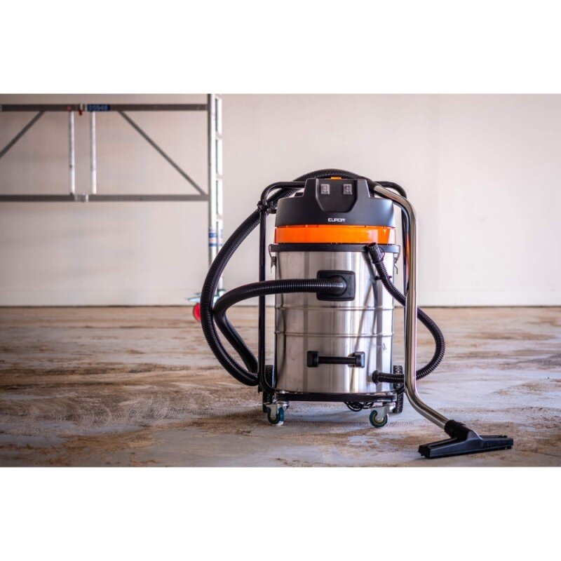 Sauso ir šlapio valymo siurblys EUROM Force 2070 2kW, 70L 2