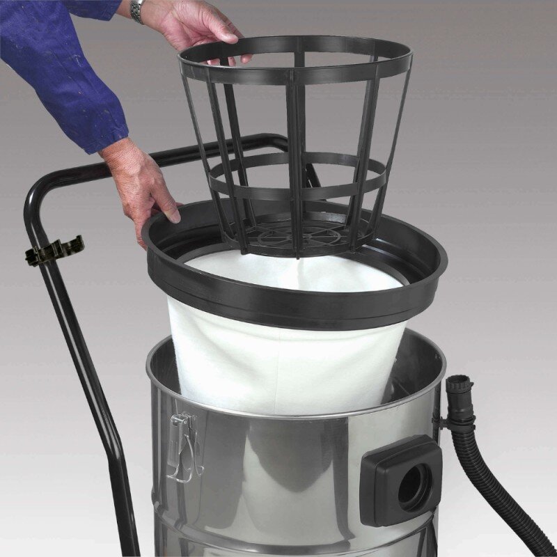 Sauso ir šlapio valymo siurblys EUROM Force 2070 2kW, 70L 4