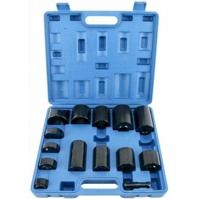 Sailenblokų / įvorių ir guolių presavimo indėklų rinkinys | 14 vnt. (SK66958) Sailenblokų / įvorių ir guolių presavimo indėklų rinkinys | 14 vnt. (SK66958)