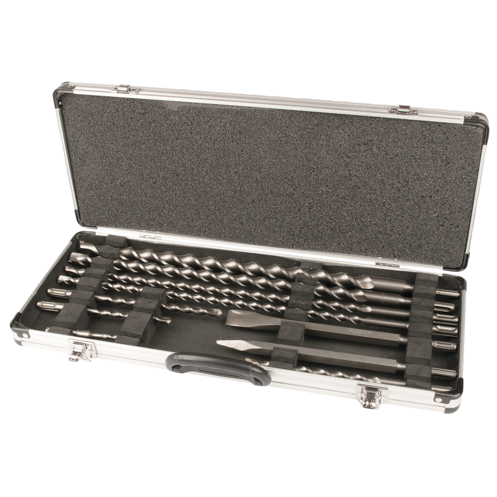 SDS-PLUS Grąžtų ir kaltų komplektas (6-16mm + 20mm) Makita D-19174 SDS-PLUS Grąžtų ir kaltų komplektas (6-16mm + 20mm) Makita D-19174