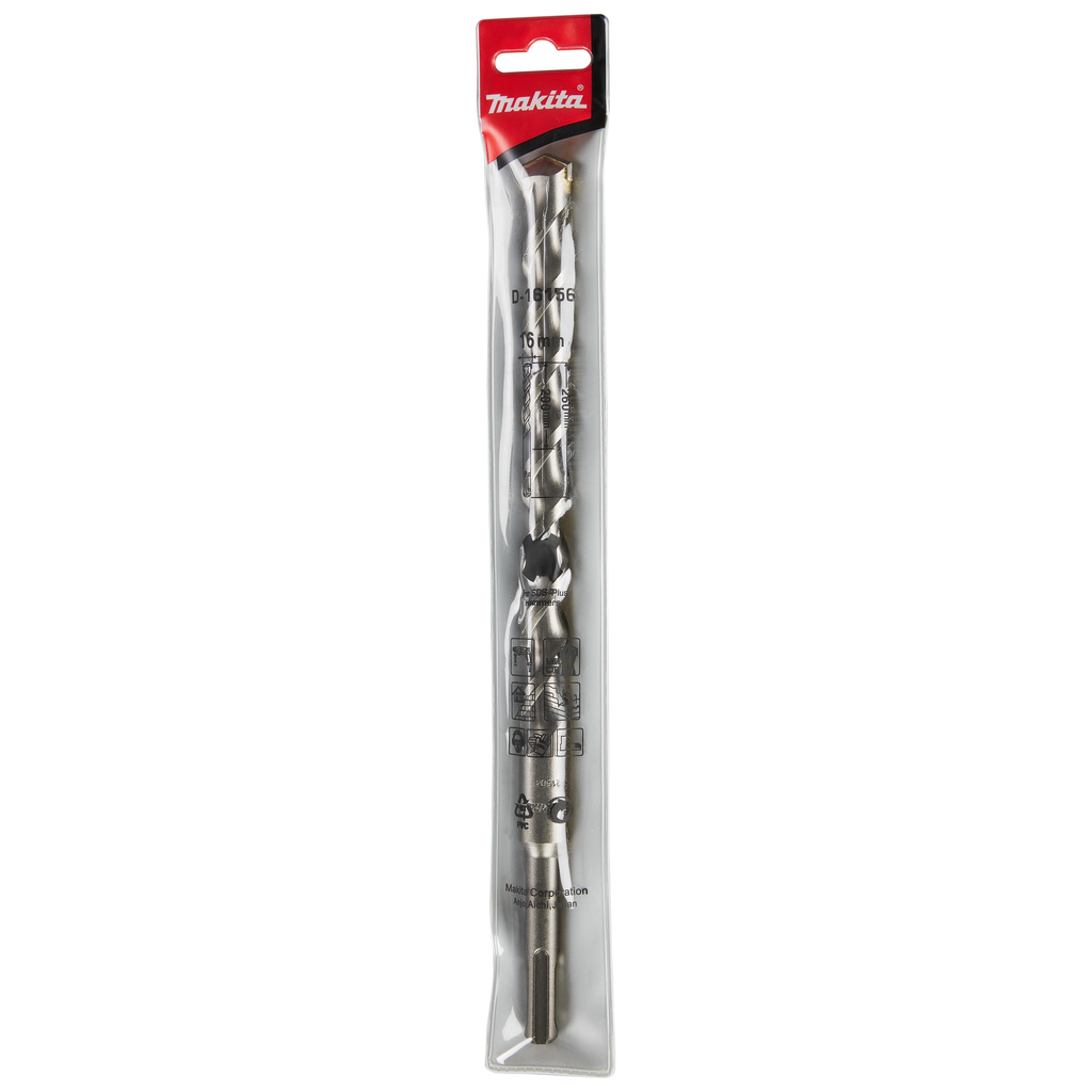 SDS-PLUS Grąžtas 16x260mm STANDARD Makita D-16156 1