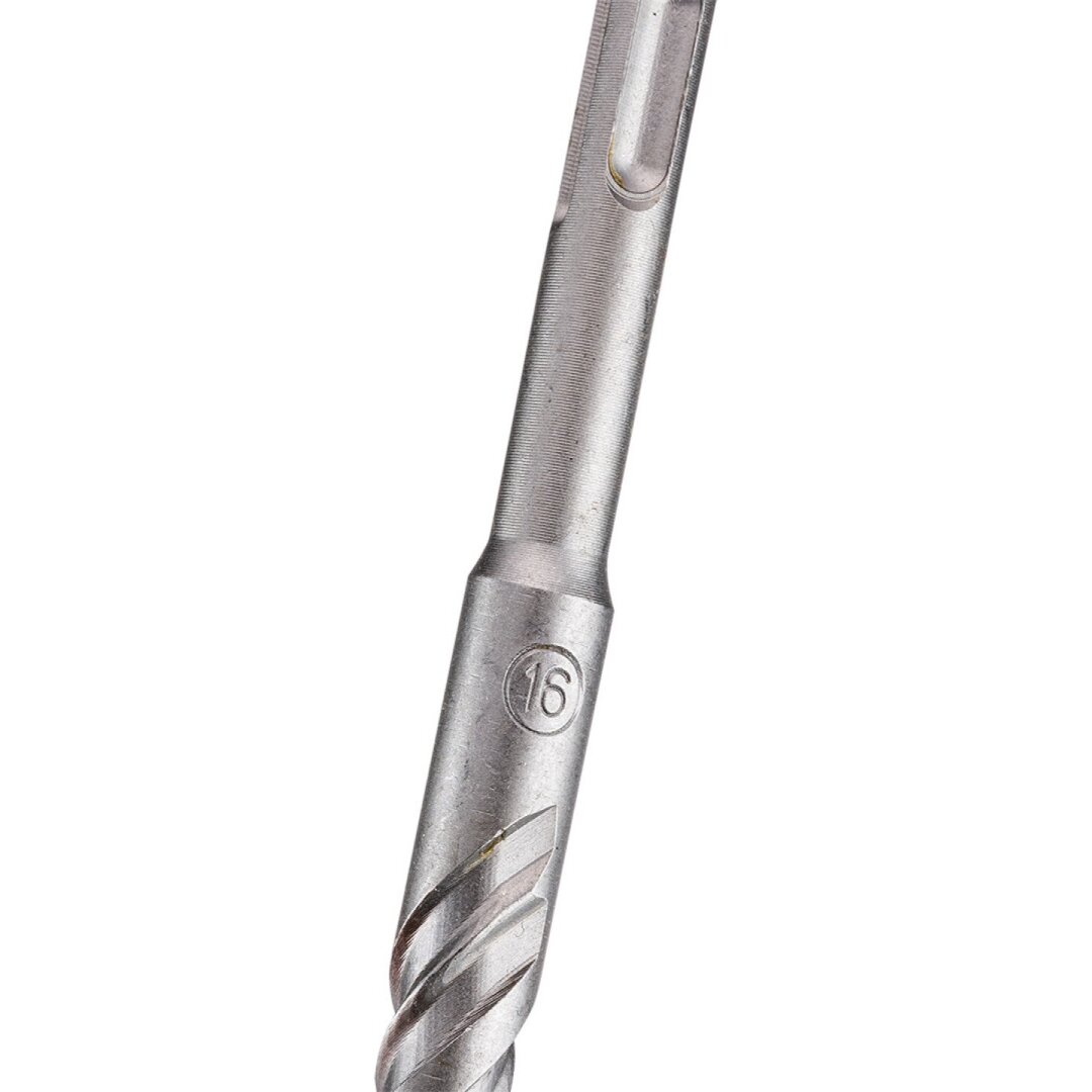 SDS Plus betoninis grąžtas su dviguba spiralė 16 x 160 mm 3