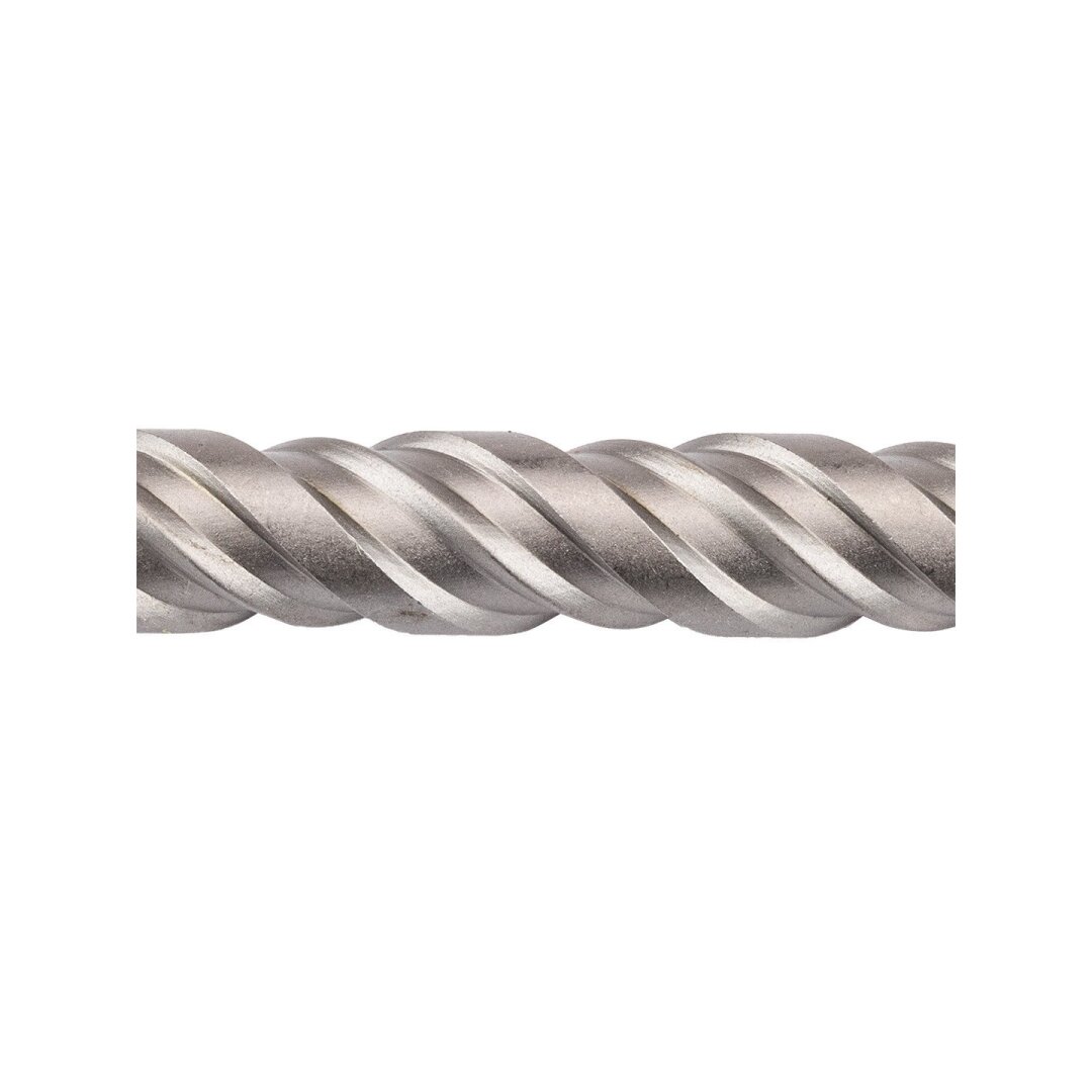 SDS Plus betoninis grąžtas su dviguba spiralė 25 x 310 mm 2