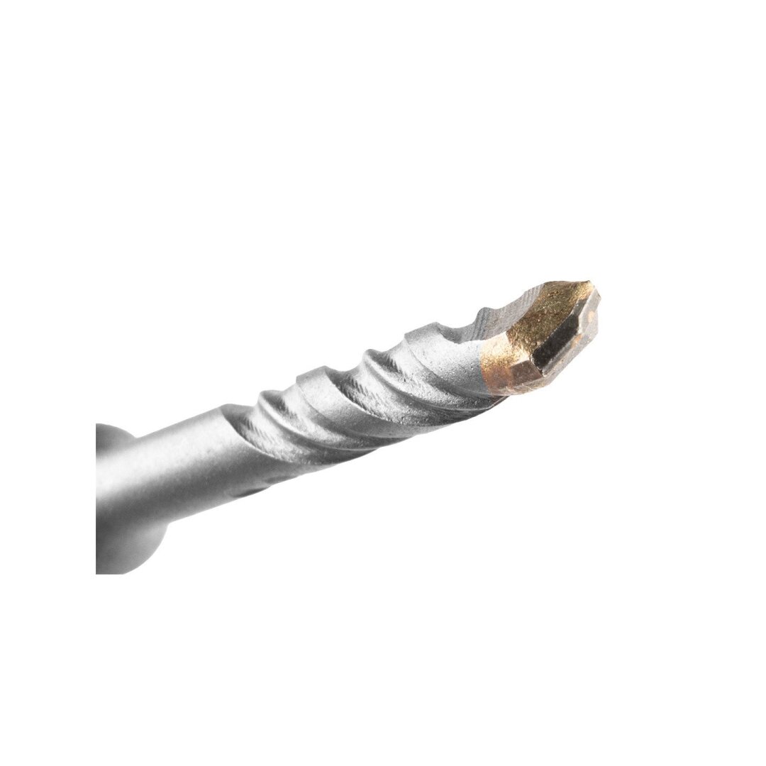 SDS Plus betoninis grąžtas su dviguba spiralė 6 x 110 mm 2