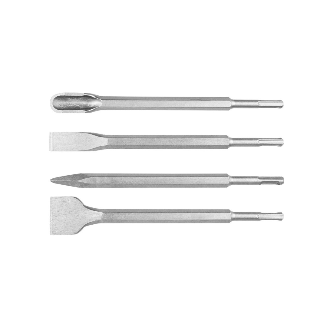 SDS Plus kaltai, rinkinys iš 4 vnt.