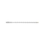 SDS Plus betoninis grąžtas su dviguba spiralė 8 x 260 mm