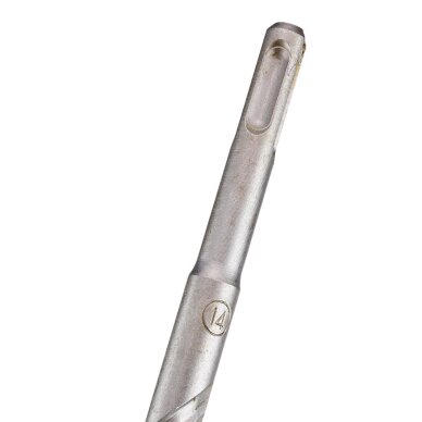 SDS plius betoninis grąžtas su dviguba spiralė 14 x 260 mm 3