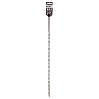 SDS Plus betoninis grąžtas su dviguba spiralė 12 x 450 mm 1