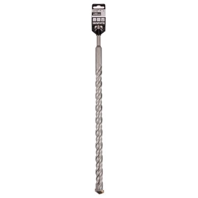 SDS Plus betoninis grąžtas su dviguba spiralė 22 x 400 mm 1