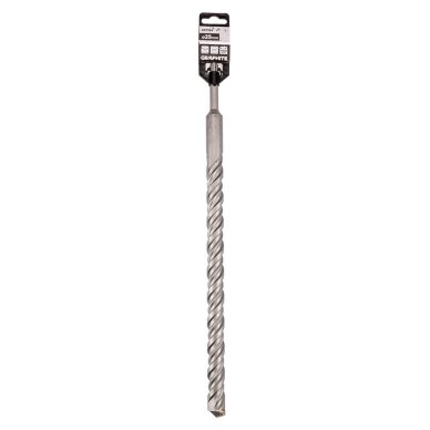 SDS Plus betoninis grąžtas su dviguba spiralė 25 x 400 mm 1