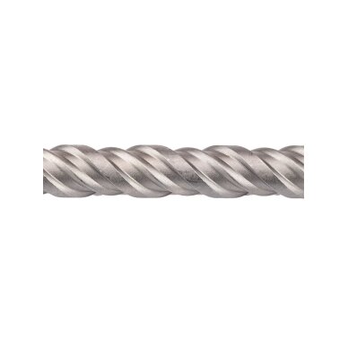 SDS Plus betoninis grąžtas su dviguba spiralė 25 x 400 mm 2