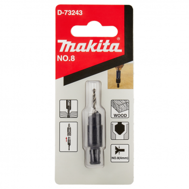 Keičiamasis grąžtas medžiui 2,8 mm Makita D-73243 1 Keičiamasis grąžtas medžiui 2,8 mm Makita D-73243 1