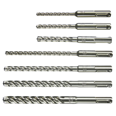 Grąžtų komplektas Makita E-14928 SDS-PLUS, 7 vnt. Grąžtų komplektas Makita E-14928 SDS-PLUS, 7 vnt.
