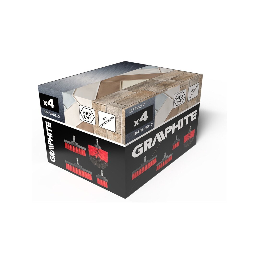 Šepečiai šepetėliams, skirtiems treniruotėms, 4 vnt. 1