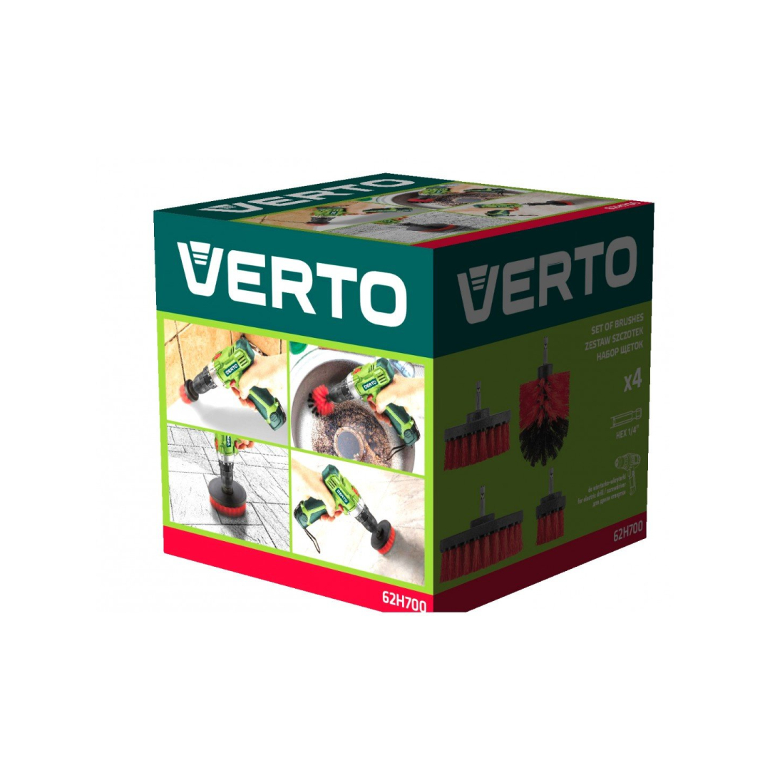 Šepečių rinkinys 4vnt. 1 Šepečių rinkinys 4vnt. 1