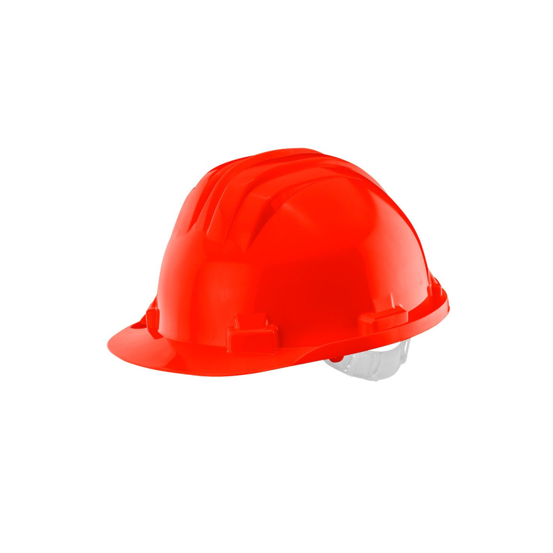 Sertifikuotas raudonas saugos šalmas Sertifikuotas raudonas saugos šalmas