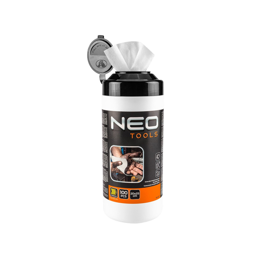 Servetėlės rankoms plauti ir valyti nuo įsisenėjusių nešvarumų, indelis, 100 vnt. Servetėlės rankoms plauti ir valyti nuo įsisenėjusių nešvarumų, indelis, 100 vnt.