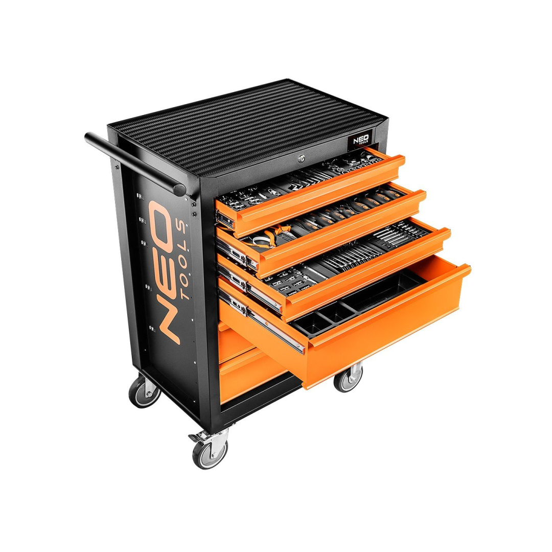 Servisinis  vežimėlis   NEO, 6 stalčiai  (tuščias) 1