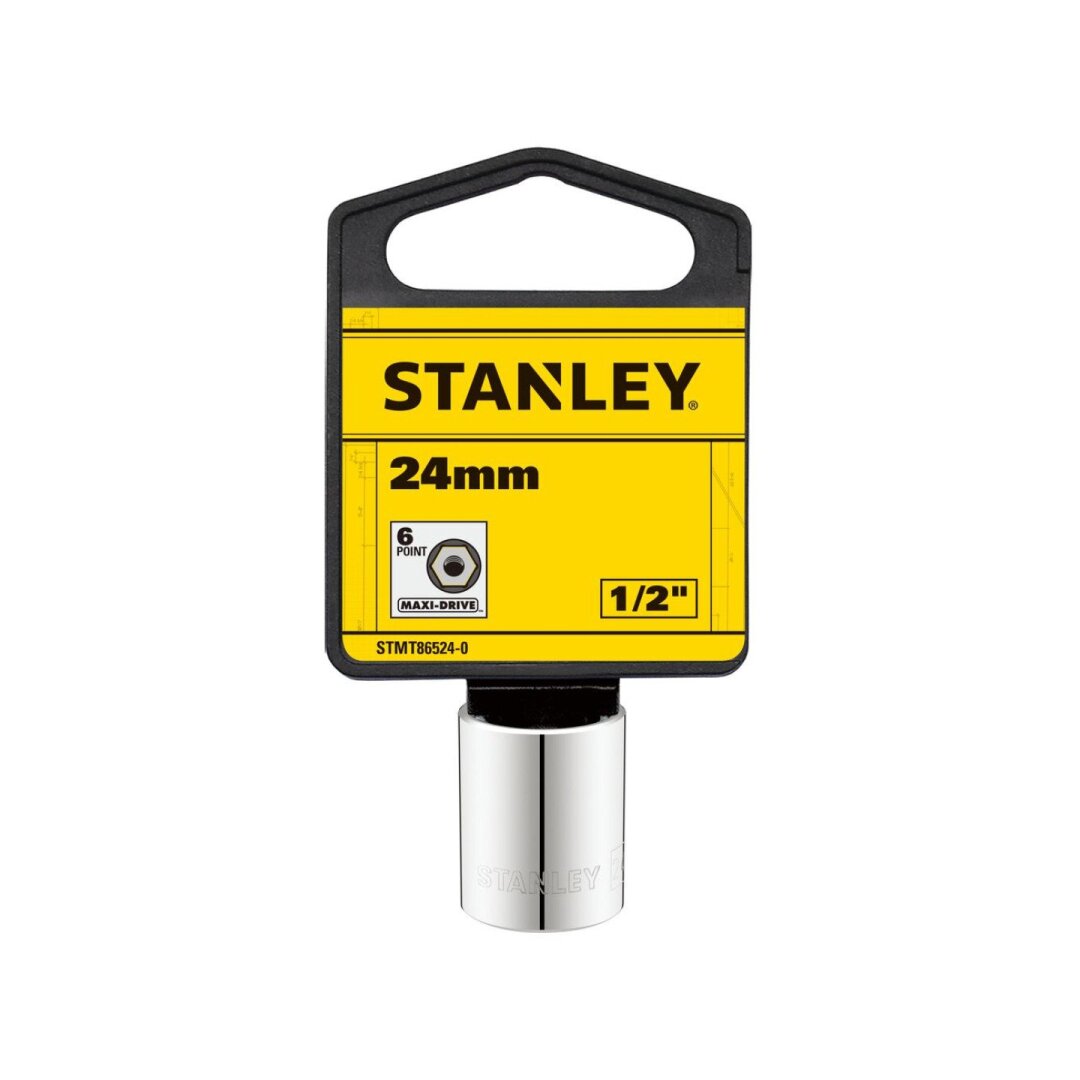 Šešiakampė galvutė STANLEY, 1/2", 24 mm 4 Šešiakampė galvutė STANLEY, 1/2", 24 mm 4