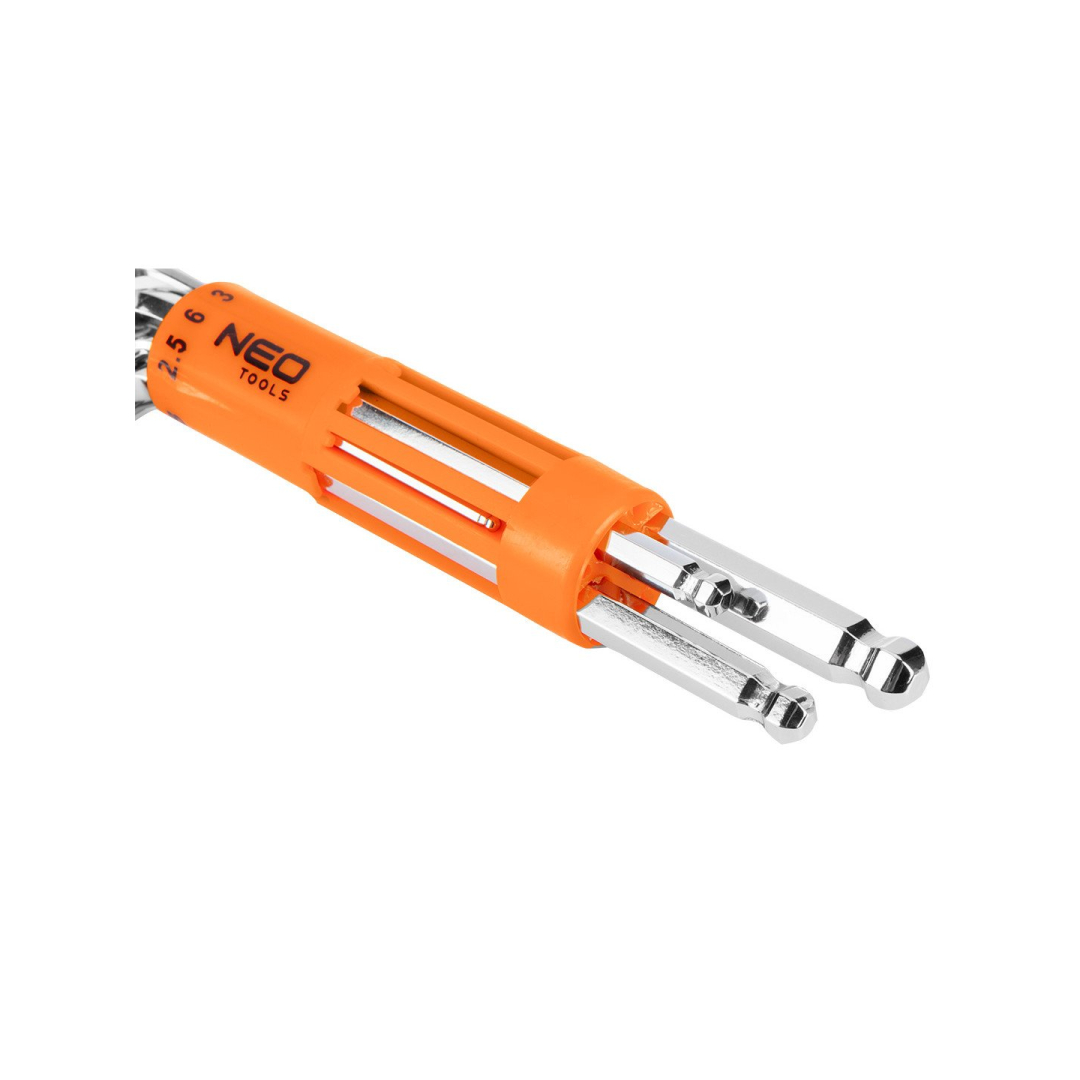 Šešiakampiai raktai 2-10 mm 8vnt. 5