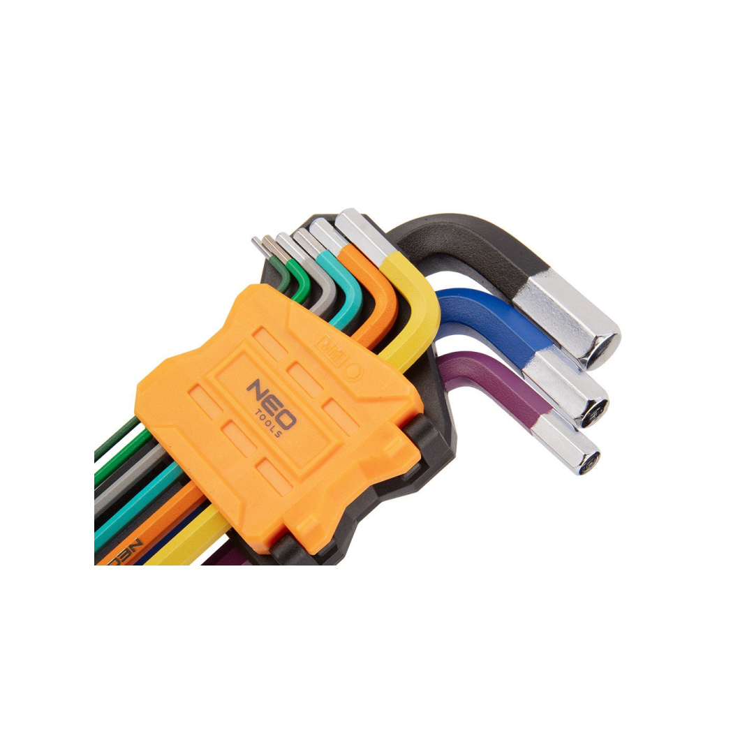 Šešiakampiai raktai, ilgi 1.5-10 mm9 vnt. 3