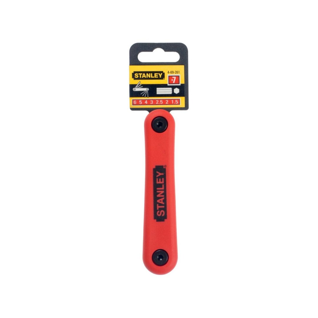 Šešiakampių rinkinys 1.5->6mm 7 vnt 1 Šešiakampių rinkinys 1.5->6mm 7 vnt 1