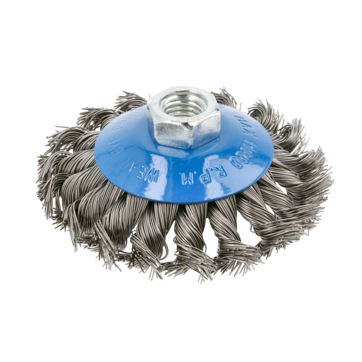 Šepetys disko tipo plieninis 100mm Šepetys disko tipo plieninis 100mm