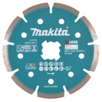 Segmentinis diskas betonui Makita E-02076, 125MM X-LOCK
