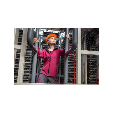 Sertifikuotas oranžinis saugos šalmas 2