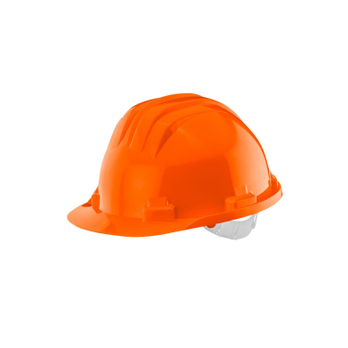 Sertifikuotas oranžinis saugos šalmas