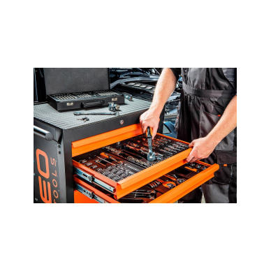 Servisinis  vežimėlis   NEO, 6 stalčiai  (tuščias) 2