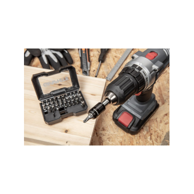 Serviso antgalių rinkinys, 32 vnt. 1 Serviso antgalių rinkinys, 32 vnt. 1