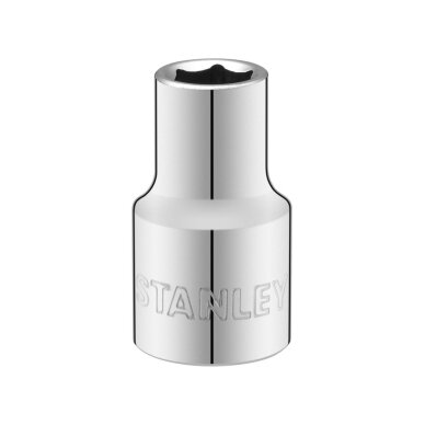 Šešiakampė galvutė STANLEY, 1/2", 10 mm 1 Šešiakampė galvutė STANLEY, 1/2", 10 mm 1