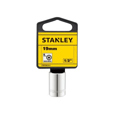 Šešiakampė galvutė STANLEY, 1/2", 19 mm 1 Šešiakampė galvutė STANLEY, 1/2", 19 mm 1