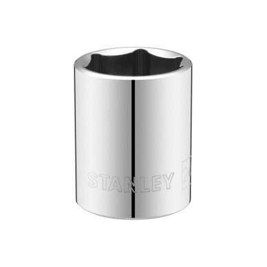 Šešiakampė galvutė STANLEY, 1/2", 24 mm 5 Šešiakampė galvutė STANLEY, 1/2", 24 mm 5