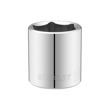 Šešiakampė galvutė STANLEY, 1/2", 30 mm 4 Šešiakampė galvutė STANLEY, 1/2", 30 mm 4