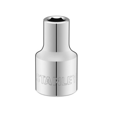 Šešiakampė galvutė STANLEY, 1/2", 8 mm 1 Šešiakampė galvutė STANLEY, 1/2", 8 mm 1