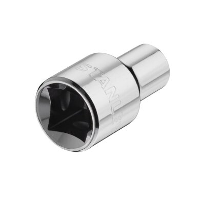 Šešiakampė galvutė STANLEY, 1/2", 9 mm 1