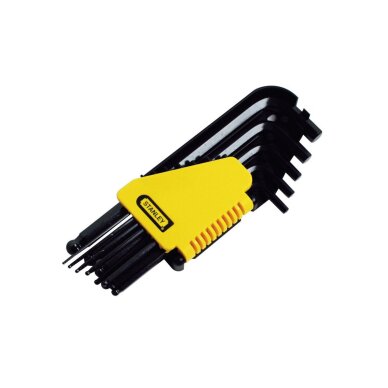 Šešiakampiai Raktai 12vnt 1/16-3/8 2