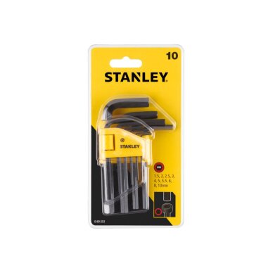 Šešiakampiai raktai 1.5-10 mm 10 vnt 3