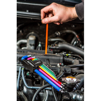 Šešiakampiai raktai, ilgi 1.5-10 mm9 vnt. 2 Šešiakampiai raktai, ilgi 1.5-10 mm9 vnt. 2