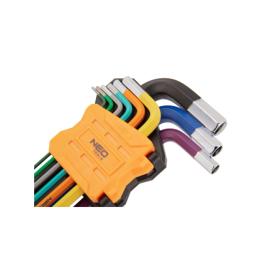 Šešiakampiai raktai, ilgi 1.5-10 mm9 vnt. 3 Šešiakampiai raktai, ilgi 1.5-10 mm9 vnt. 3