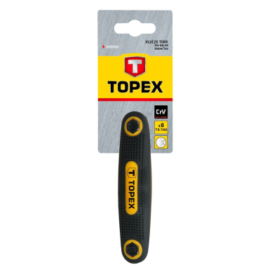 ŠEŠIAKAMPIAI RAKTAI TORX   8vnt. T9-T40mm 1
