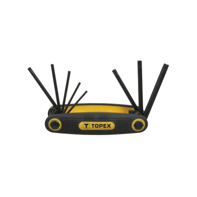 ŠEŠIAKAMPIAI RAKTAI TORX   8vnt. T9-T40mm