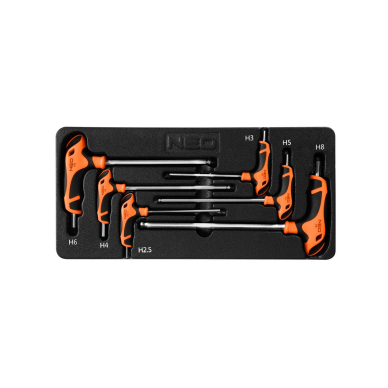 Šešiakampiai veržliarakčiai 6 vnt