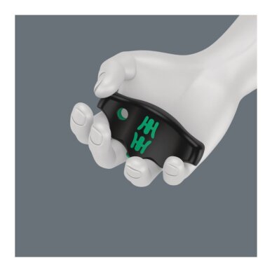 Šešiakampis atsuktuvas su T-formos rankena WERA 454 Hex-Plus HF 3x100mm 1