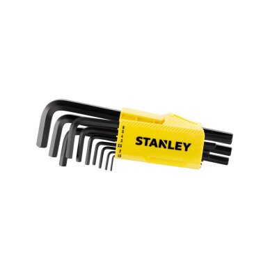 Šešiakampių raktų kompl. 9 vnt. 1.5-10mm., Stanley 3