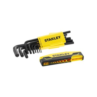 Šešiakampių raktų kompl. 9 vnt. 1.5-10mm., Stanley 4