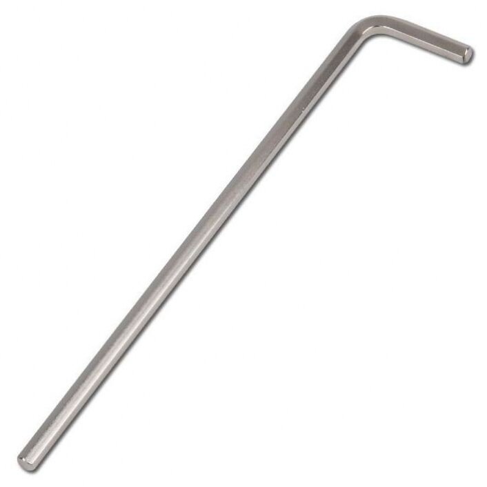 Šešiakampis raktas lenktas ilgas 6 mm, Cr-V (35D906) Šešiakampis raktas lenktas ilgas 6 mm, Cr-V (35D906)